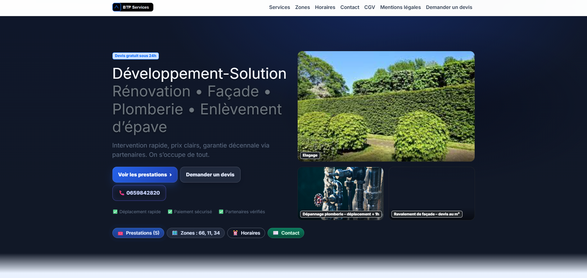 Site Vitrine Basique