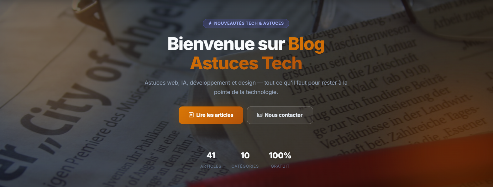 Blog astuces tech