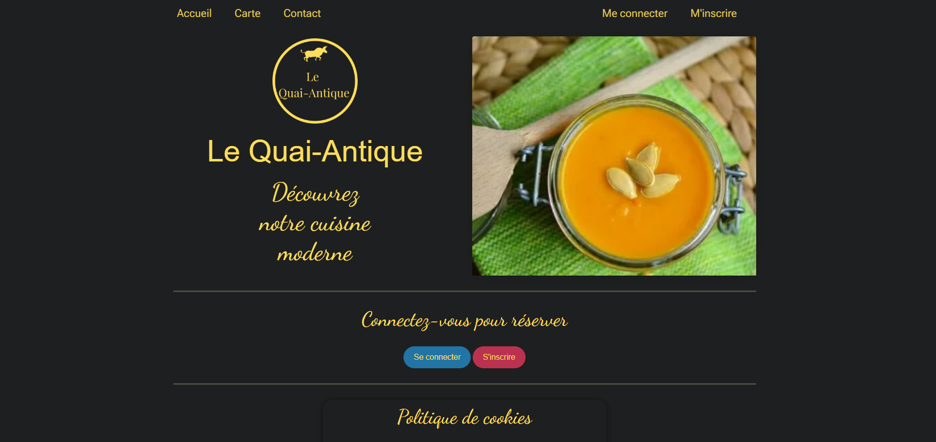 Restaurant le quai-antique