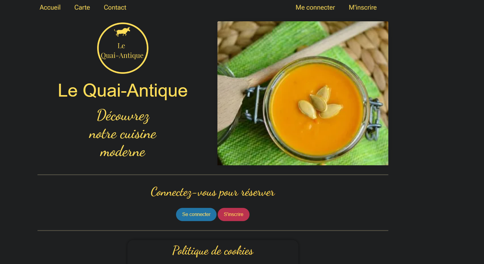Restaurant le quai-antique