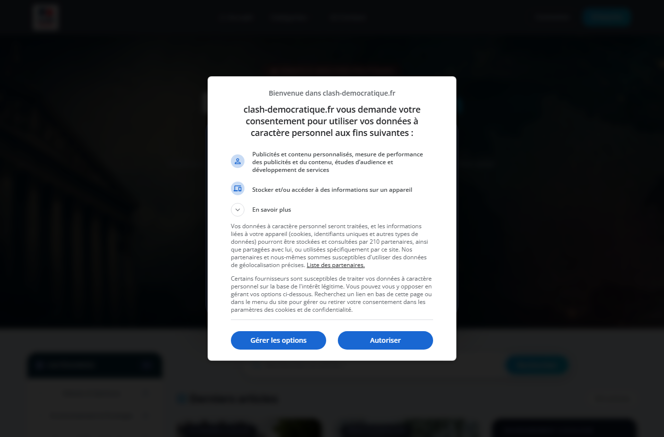 Aperçu de Clash Démocratique